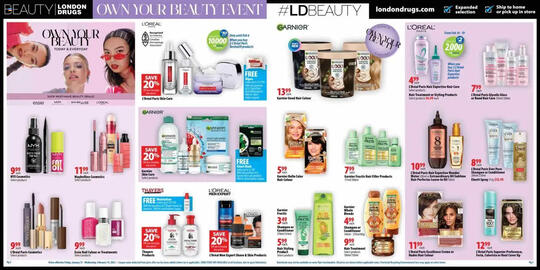 London Drugs flyer Page 1