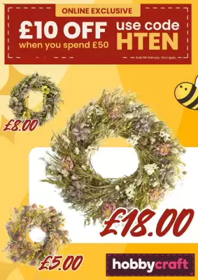 Hobbycraft leaflet (valid until 3-03)