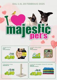 Volantino Majestic Pet's Pagina 1