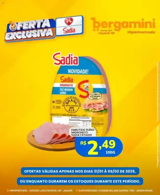 Catálogo Supermercado Bergamini (válido até 6-02)