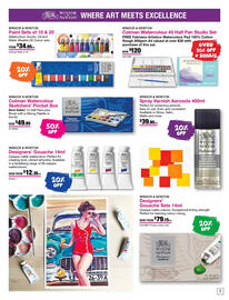 Eckersley's Art & Craft catalogue Page 7