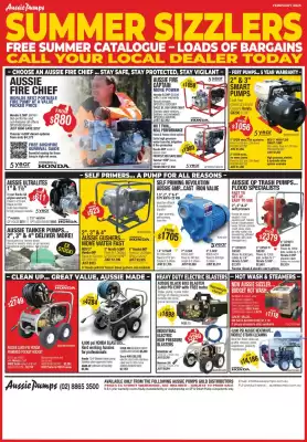 Aussie Pumps catalogue (valid until 28-02)