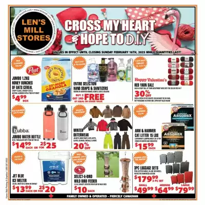 Len's Mill Stores flyer (valid until 1-03)