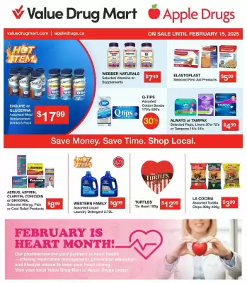 Value Drug Mart flyer (valid until 1-03)