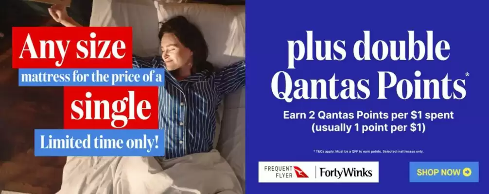 Forty Winks catalogue (valid until 28-02)