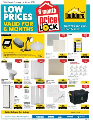 Builders Warehouse catalogue (valid until 4-08)