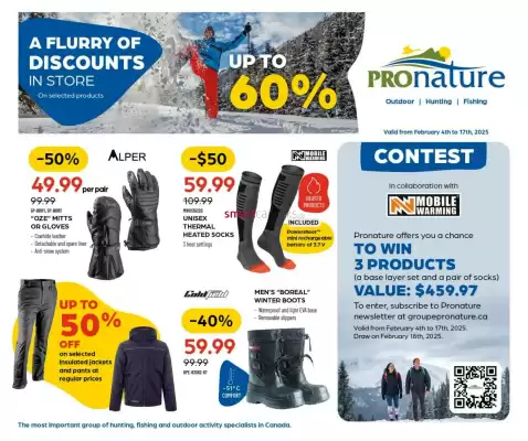 Pronature flyer (valid until 11-02)