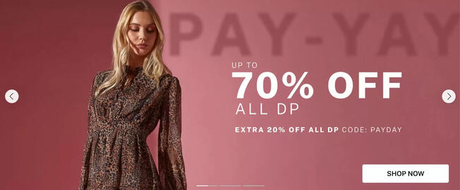 Dorothy Perkins leaflet Page 1