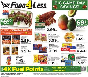 Food 4 Less Weekly Ad week 6 Page 1