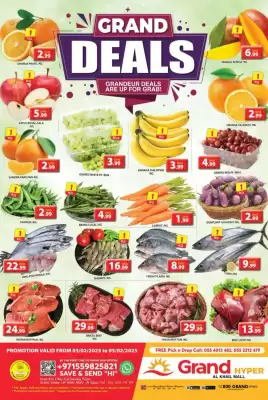 Grand Hyper Market catalogue (valid until 5-02)