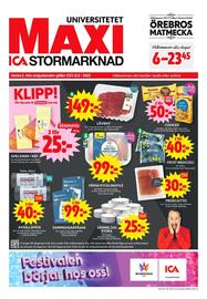 ICA Maxi reklamblad Sida 1