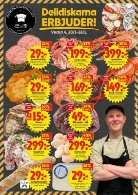 ICA Supermarket reklamblad (giltig till och med 26-02)