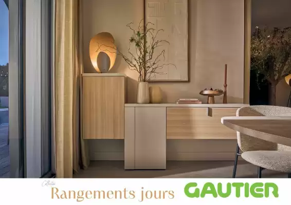 Catalogue Gautier (valable jusqu'au 31-12)