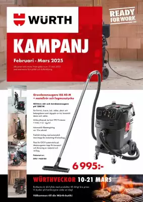 Würth reklamblad (giltig till och med 31-03)