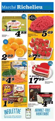 Marché Richelieu flyer (valid until 12-02)