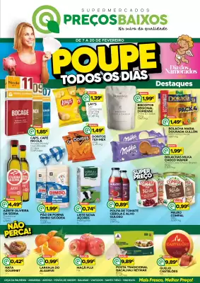 Folheto Supermercados Preços Baixos (válido até 20-02)