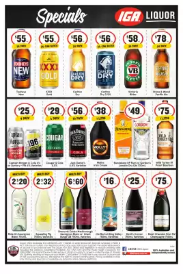 IGA Liquor catalogue (valid until 11-02)