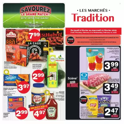 Marches Tradition flyer (valid until 12-02)