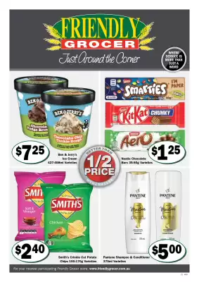 Friendly Grocer catalogue (valid until 11-02)