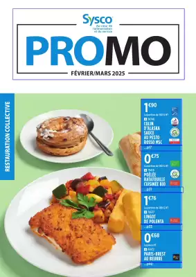 Catalogue Sysco (valable jusqu'au 31-03)