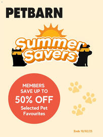 Petbarn catalogue week 6 Page 1