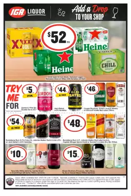 IGA Liquor catalogue (valid until 11-02)