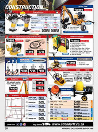 Adendorff Machinery Mart catalogue Page 22