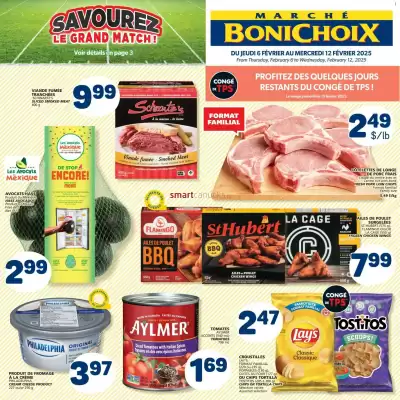 Marché Bonichoix flyer (valid until 12-02)