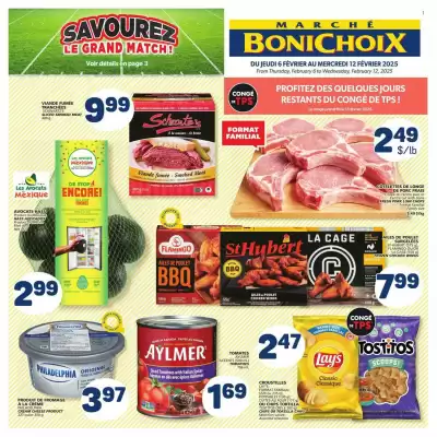 Marché Bonichoix flyer (valid until 12-02)