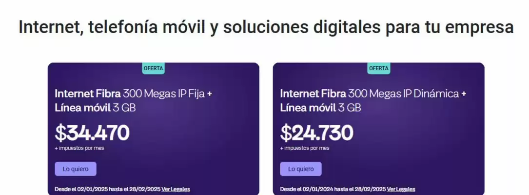 Catálogo Telecom (válido hasta 28-02)