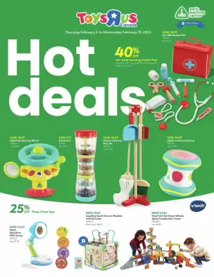 Toys R us flyer (valid until 20-02)