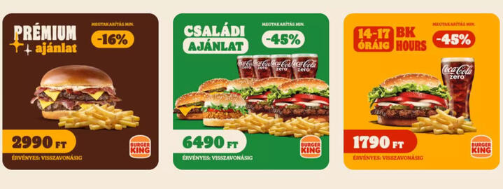 Burger King akciós újság Oldal 2