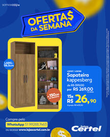 Catálogo Lojas Certel semana 6 Página 1