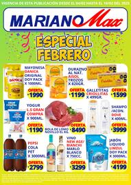 Catálogo Supermercados Mariano Max semana 6 Página 1