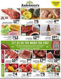 Andronico's Weekly Ad week 6 Page 1