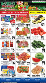 Rancho Markets Weekly Ad week 6 Page 1