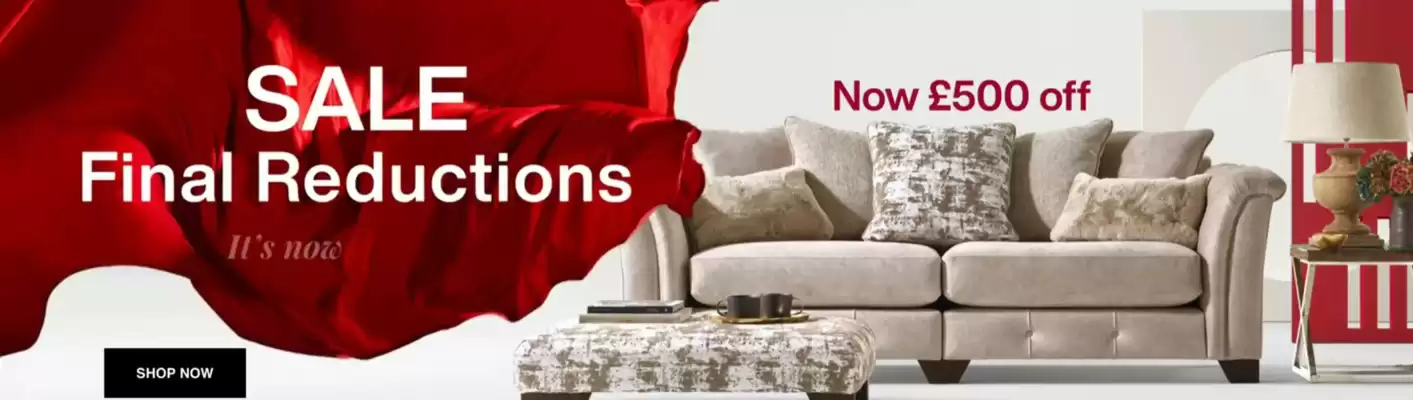 Furniture Village leaflet (valid until 18-02)