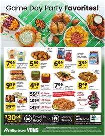 Vons Weekly Ad Page 1