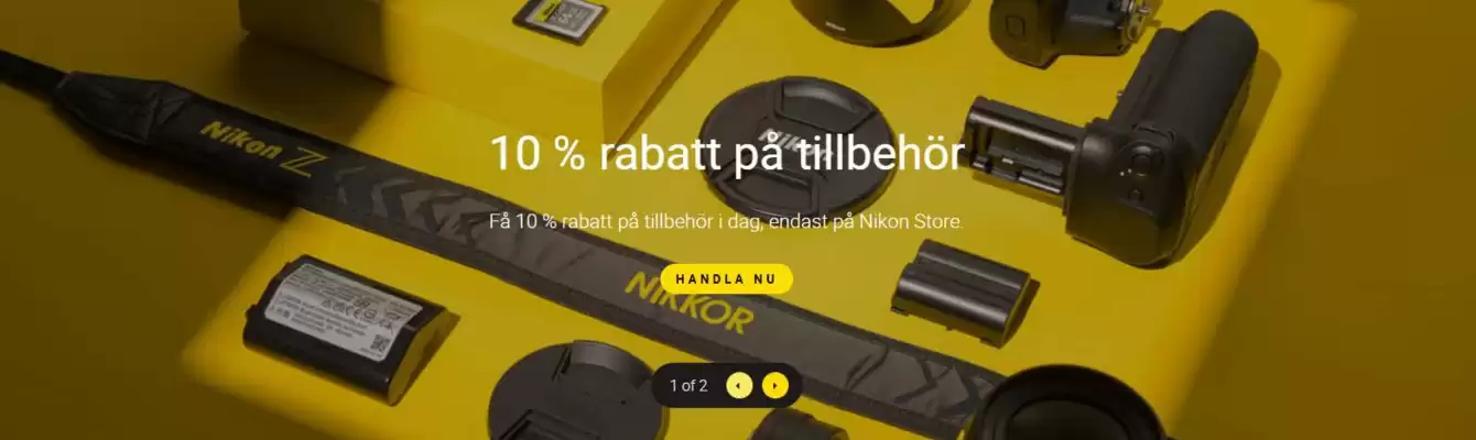 Nikon reklamblad (giltig till och med 11-02)