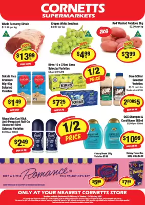 CORNETTS catalogue (valid until 11-02)