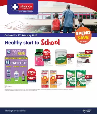 Alliance Pharmacy catalogue (valid until 27-02)