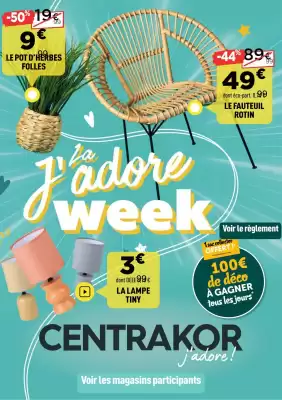 Catalogue Centrakor (valable jusqu'au 16-02)