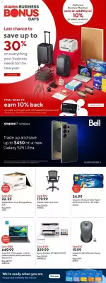 Staples flyer (valid until 11-02)