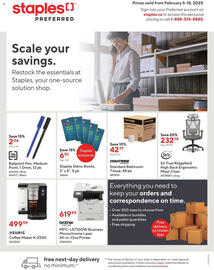 Staples flyer Page 1