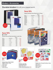 Staples flyer Page 4