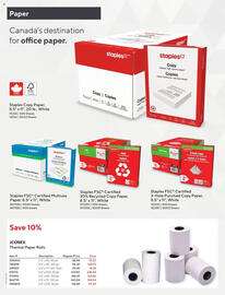 Staples flyer Page 8