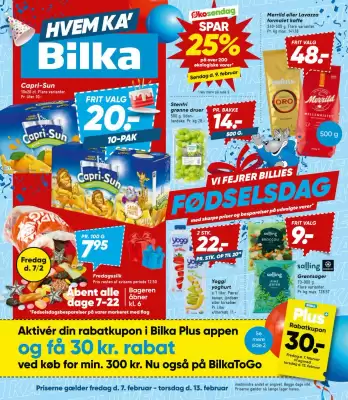 Bilka tilbudsavis (gælder indtil 13-02)