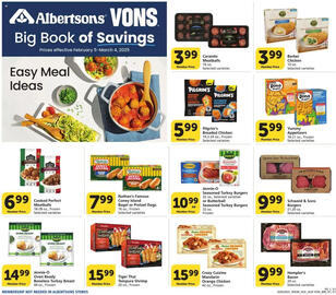 Vons Weekly Ad Page 1