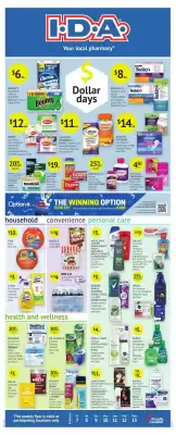 IDA Pharmacy flyer (valid until 12-02)