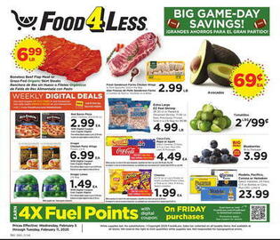 Food 4 Less Weekly Ad week 6 Page 1